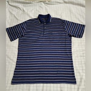 CELINE made in Italy Striped Polo Men’s Shirt size